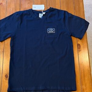 NWT Tottenham Hotspur Navy Pocket T‑Shirt with White Logo Men’s S
